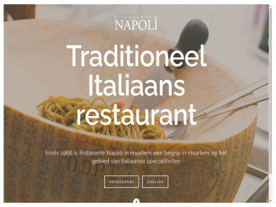 1966 begrip english gebied haarlem italiaan napoli nederland restaurant ristorant sind specialiteit traditionel