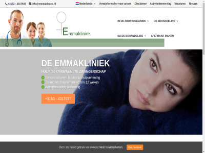 +3153 -17 -188 00 09 12 186 2026 4317937 7513 aangeslot aanwez abortus abortushulpverlen abortuskliniek activiteitenverslag adres afsprak all anesthesie anesthesiolog anesthesiologenmaatschap arts bedankt behandel bel bg centrum complicaties contact contactformulier cookies copyright desgewenst dinsdag disclaimer donderdag e emmakliniek emmakliniek.nl emmastrat ensched gebruik geslot gespecialiseerd gevestigd hierin hulp info@emmakliniek.nl informeert kliniek kom kost kunt lez maakt maandag mak medisch meenem mogelijk mst nacontrol narcos nederland nem nieuw oke ongewenst onz openingstijd over plaatsvind privacy recht samenwerk samenwerkingsovereenkomst sit spectrum stichting stisan t t/m thuis twent umcu universitair utrecht vacatures verwacht verwijsformulier verwijz verzorgd voorbehoud voorbereid vrag vrelinghuis vrijdag vul websit wek wer werk wet wij wilt woensdag www.vrelinghuis.nl zaterdag zondag zowel zusterkliniek zwangerschap zwangerschapp zwangerschapsafbrek