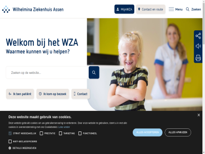 -11.30 -17.00 -20.00 02 0592 07 1 10.30 12 15.30 18.30 2024 2026 21 24 26 262 30 32 53 55 9401 9402 accepter afdel afwijz agenda algemen all apothek april ass b behandel bereik beterdichtbij bezoek bezoeker bezoektijd contact cookiebeleid cookies detail diabetes digital dokter doorstrom europaweg europaweg-zuid facebok februari footer functionel gebruik gebruikerservar gebruikt geclassificeerd gezondheidswijzer helder help hoofdinhoud huis inloopspreekur instagram jw ker koffieocht kom les linkedin locatie maakt maart medicijndispenser mee mei menu mijnwza molenstrat niet-geclassificeerd nieuw noodzak noorderpark novar onderzoek onz overeenstemm patient per person prestatie regional rk rout specialism spoedzorg stemt stomapatient strikt target telefon transferpunt twee uniek uur vacatures vanaf verbeter verbond verder versnelt via volg waarmee websit weekend weergev welkom werk wij wilhelmina wza x zal ziekenhuis zoek zorg zuid