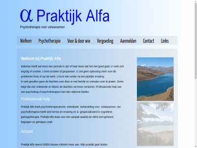 1 10 2026 4 aanmeld aanvaard actueel alfa behandel binn client contact copyright disclaimer eerst gat gemiddeld geslot gestart gezamen hulp intak intakegesprek januari krijgt kunt lang link maximal neemt nieuw ondersteun opnem overeengekom per praktijk professionel psychotherapie sluit treeknorm vanaf vergoed vermeld verwijz verzoek vindt volgend volwassen vrag wachtlijstbemiddel wachttijd wanner wek welkom wij zgn zodat zorgaanbieder zorgverzekerar