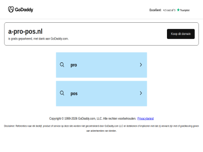 -2026 1999 a-pro-pos.nl adverteerder all bedrijf beteken copyright dank derd disclaimer domein elk gecontroleerd geparkeerd gev godaddy.com goedkeur gratis implicer kop llc pos privacybeleid pro product recht referenties related searches servic sit verwant voorbehoud