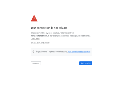 advanced attacker back be card cert chrom connection credit dat enhanced err error exampl for from get highest information invalid learn level messages might mor net not on or password privacy privat protection s safety security steal switchatwork.nl to trying turn www.switchatwork.nl your