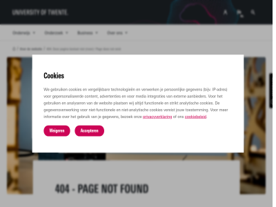 404 aanbieder accepter adres advertenties analyser analytisch bestat bezoek bijv busines content cookiebeleid cookies does exist extern feedback found functionel gebruik gegeven gegevensverwerk gepersonaliseerd informatie integraties ip ip-adres jouw media niet-analytisch niet-functionel not onderwijs onderzoek onz or pag pagina person plaats privacyverklar strikt technologieen toestemm vereist vergelijk verwerk we websit weiger wij