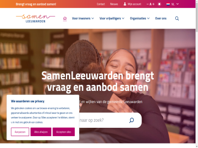 2026 a aanbod aangeslot aanpass accepter account activiteit advertentie advertenties afwijz all analyser betaald brengt brow browse-ervar contact cookie cookies dienst disclaimer dorp ervar gebruik gemeent gepersonaliseerd gev hom informatie inhoud initiatief interessant inwoner jouw kennis kennisaanbod klik kosteloz kracht leeuward les leuk locatie magazin nieuw nieuwsbericht nieuwsbrief nl onlin organisaties overzicht privacy sam samenleeuward snel stad stemt vacaturebank veelgesteld verbeter vergrot verker via volg voorelkar voorwaard vrag vrijwilliger vrijwilligersacademie vrijwilligerscoordinator vrijwilligerswerk waarder we wer werk wijk workshop zoal zoek