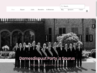a afspel blog contact damesdisput disput hom led memoriam mor party read remember saurus sponsor updates video websit welkom