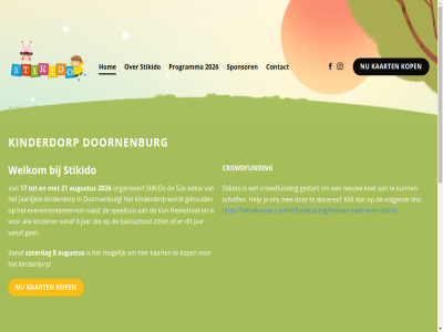 11 15 2 2025 2026 4 51e all augustus basisschol contact content copyright doornenburg editie evenemententerrein gan gehoud heekstrat hom jaarlijk jar kaart kinder kinderdorp kop mogelijk naast organiseert programma skip speeltuin sponsor stichting stikido to vanaf welkom zaterdag zit