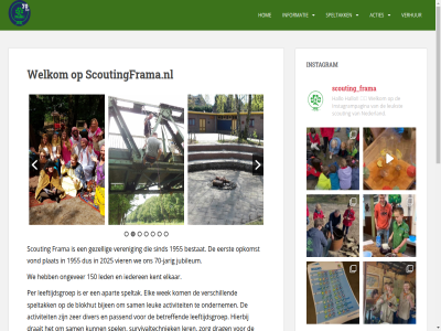 1 150 1955 2 2025 3 4 5 6 7 70 aanwez acties activiteit af allen apart bbq begeleid belev bestat bestel betreff bijen blokhut bod content daardor diver doorlop draait drag eerst eindigt elk elkar explorer facebok fantastisch frama gehaald gemoed geniet georganiseerd gezamen gezell groepsmiddag grot hallo hel helemal hierbij hom iederen informatie instagram instagrampagina jaarlijk jarig jeugd jubileum kaderled kent kom komt lad led leeftijdsgroep ler leuk leukst main naast natur nederland neemt ondernem ongever onz opkomst organiser overnacht passend per plat plezier prettig roverscout sam scout scouting scoutingframa.nl seizoen sfer sind skip slecht spel speltak sponsorklik sprak stafteam stal standaard stijgt survivaltechniek to veren verhur verschill via vier volg vond vooral vrijwilliger war we weekend weekendj weg wek welkom welp zelf zelfstand zer zomerkamp zorg