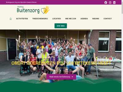 100 1994 2 21 6 activiteit afwissel agenda allemal avondj begon bekijk bekost belangrijk beperk beschikt betekenis bezocht bezoeker bied bijzonder blijf blink buitengewon buitentuin buitenzorg client contact copyright dag dankzij del democratie denk dier dierenparkjes diver doe doel doet donaties dragonder druk ervar eten evenement februari feest geld geniet genoeg geopend gewon gezell goed grag hand handig high hom hoogt hur iederen initiatief inmiddel innonet internetklup inzamel inzet jij jong kennis klein klusjesman koffie kookklup kop kunt laatst leerling lekker leuk lev locatie locaties lunch mail mak media mee mens menu menukaart mooi mooist nieuw nl oliebollenactie onderdel ontdek ontdekkingstocht onz open opnieuw organiseert oud partner per plaatsvind plek politiek populair precies project red regelmat rol ruisseven sam sbr schol sind social sos sport sportactiviteit stichting tea theeschenkerij trouw vacatures vanaf veenendal verhur verschill volg vrijetijdskr vrijwilliger vrouw vso wanner we websit weg wek wekelijk werk wij zaalverhur zaterdag zideris zie zoal zoek zorg zoz