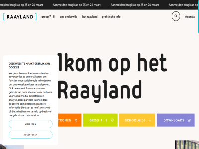 25 26 6 7 8 aanmeld accepter advertenties adverter agenda analys analyser basis bied brugklas colleg combiner content cookies del di download functies gebruik gegeven groep hom info informatie leerstrom ma maakt maart media onderwijs onz partner personaliser praktisch raayland schoolgid services sit social verstrekt verzameld we websit websiteverker weiger welkom