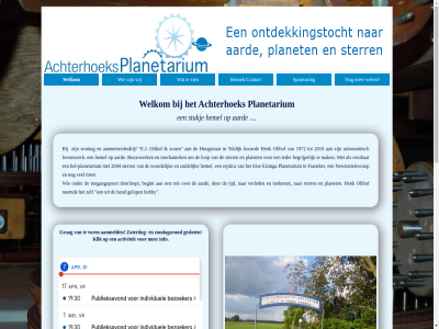 1972 2010 2844 aanmeld aannemersbedrijf aard achterhoek achterhoeksplanetarium activiteit astronomisch begint begrijp bezoek/contact bol bol-planetarium bouwd bouwwerk doorloopt e.j eis eisinga franeker gelop geslot grag hand hemel henk hobby hoogstrat ieder info klik levenswerk lop mak mechaniek newtontelescop noemd noordelijk olthof planet planetarium reis replica resultat sponsor sterr stukj tijd toegangspoort toekomst toldijk verled vor welkom wet wij woning zaterdag zien zon zondagavond zuidelijk