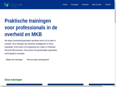 2026 aanpak adviesgesprek aflop ai ai-tol ai-vaard algemen all analyser ander arbeidsmarkt bedrijv beheerst bekijk beperkt bespar bested beter binn blijf boek certificat combinatie concret concurrer consistenter contact copilot creatief daarom data dezelfd digital ding direct disclaimer drog duidelijk e e-mail efficienter elk ervar excel focuss fout gan gebruik gebruikt generaties gevraagd gratis grip groep hal harder hel hom info interactie invester inzicht jij jou jouw kennis kiez klar klein kluss krijg krijgt kun kunt kwam lat leert ler liet mail mak medewerker meerdag meten microsoft microsoft-tol mkb ms navigatie neemt offic office-omgev omgev ondersteun ontdek onz opstell organisatie organisaties outlok over past per plan plat powerpoint praktisch precies presentaties privacyverklar product productiviteitswinst professional project promoties prompt publiek razendsnel realiseert repetitiev resultat risico s saai samenwerk sector slimmer sneller sollicitaties stap sted strategisch tak team techniek theorie tijd tijden tijdrov tijdwinst toe toekomst toekomstbestend toepas tol trainer training trianing uitbrengt uren vaardig vacatures vaker veiliger verandert verlicht verminder versterk vertrouwd volg volgend voorbereid voordel voorsprong voorwaard waarom wacht war we webcorner.nl wek welk werk werkdag werkzam word zet zien zodat