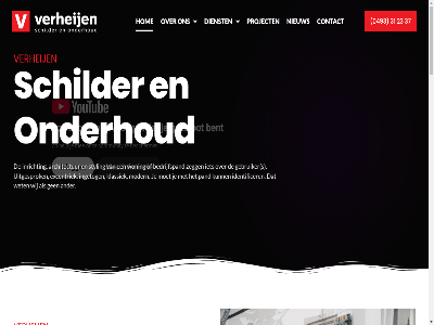 0493 2026 23 31 37 80 activiteit advies ander architectur bedrijf bedrijfsfilm bedrijfspand bedrijv behang bekijk beloft bestat bevindt binnenschilderwerk blijv buitenschilderwerk contact daarbij detail deurn dicht dienst diver dna eis excentriek gebruiker geslaagd gevestigd gevraagd goed gordijn hard hartelijk help hetzelfd hom identificer ingetog inricht interieur interieurontwerp interieurproduct interieurprofessional jar keuz klant klassiek kleuradvies kwaliteit loz luister mak meedenk modern nieuw onderhoud onderhoudswerkzam ongevraagd ontwerp onz oog opdracht pand particulier passend prober product project raambekled regio renovatie ruim s schilder schildersbedrijf schilderwerk sector stan studio styling uitgesprok uniek utiliteit vakmanschap vanzelfsprek verheij verv vloerafwerk voert war we wens werk werkt wet wij woning zak zegg zit zoal zorg