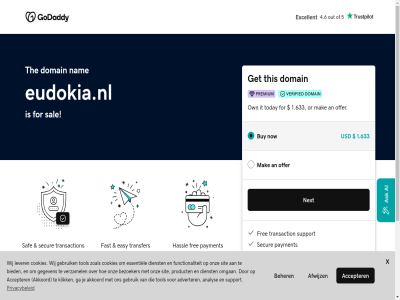 -651 -9741 1.633 2026 4.6 480 5 a ai all an and ask at availabl buy call cart checkout company copyright currency do domain easy eudokia.nl excellent fast for free get giv godaddy hassl help her how information it kind leas llc local mak matter my nam names ned next no not now offer operat or out own payment personal premium privacy reserved right s saf sal secur setting shar simpl support the this to today transaction transfer trustpilot us usd verified way we what work you