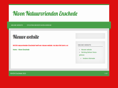 2015 beher ensched gebouw hom informatie komt link login natuurvri nieuw nivon nivon-gebouw stichting verder via websit