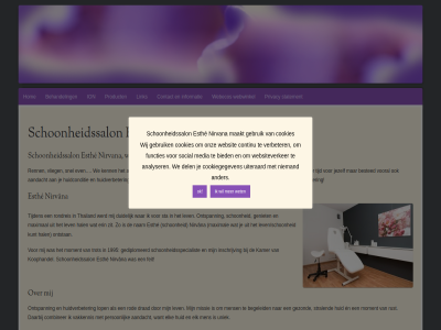 1995 aandacht allemal analyser ander begeleid behandel belangrijk bested bied bindweefselmassag blijv combiner contact continu cookiegegeven cookies daarbij daarom del diver drad duidelijk elk en erin esth even feit functies gebruik gediplomeerd geniet gespecialiseerd gezond gun hal hom huid huidconditie huidverbeter huidverzorg informatie inhoud inschrijv invester ion jezelf kamer kenn kom koophandel kunt lev leven/schoonheid link lop maakt massag maximal media men mens missie moment nam niemand nijmeg nijmegen-noord nirvana nirvâna noord ok onthaast ontspann ontstan onz oosterhout opleid person privacy product renn reserver rod rondreis rust schoonheid schoonheidssalon schoonheidsspecialist shiatsu snel social spring sta stat statement stempelmassag stralend techniek thailand thais tijd tijden tim trot uiteraard uniek vakkennis verbeter verdiep vlieg vooral voorop war we webecos websit websiteverker webwinkel weinig wet wij zit