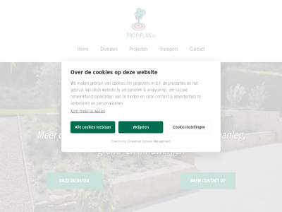 25 advertenties all allen analyser bestrat bied by consent contact content cookie cookie-instell cookiehub cookies dienst ervar gebruik gegeven grond hom infrawerk instell jar kom m.b.t mak management nem netwerkfunctionaliteit onz personaliser powered prestaties profiplan project social toestan transport tuin tuinaanleg verbeter verzamel we websit weiger wet