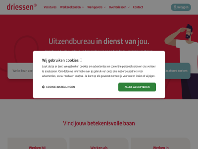 10 15 25 50 75 accepter advertenties afstand all analys analyser b b-corp ban bent betekenisvoll betekenis­voll contact content cookie cookie-instell cookies corp del dienst driess elk gebruik gewenst h informatie inlogg instell inzien j jou jouw km kunt leuk logo media moment onderwijs onz over partner personaliser sector sit social uitzendbureau vacatures verker vind voorkeur we werk werkgever werkzoek wij wijzig zoek