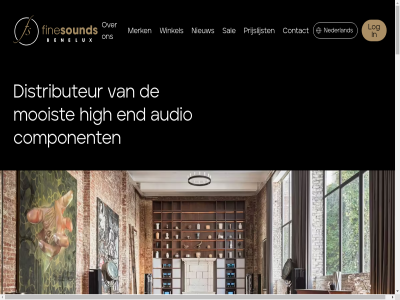 audio benelux component contact distributeur end engel fin high log merk mooist nederland nieuw prijslijst sal sound winkel