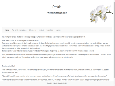 2026 afscheid afscheidsbegeleid bedankt beschrev compliment contact copyright desgewenst dienst diep dierbar echt even fijn gan gebeurtenis gedicht geregeld gesprok geweld geword goed hart hel herinner herkent hom iederen ingrijp jij jou jouw kiez mooi muziek niemand onverget orchis orchis-afscheid orchis-afscheid.nl overled overlijd passend person prachtig reacties rituel rustig sam samenstell stat stil tekst top verget verhal waarin warm we wereld woord zer zit zoek