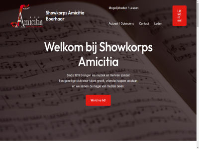 1919 2026 actief actiev activiteit actueel amicitia auteursrecht band beat betrok bied binn boerhar bred breng club contact crer dan del direct djemb doe drumstel eeuw elk energie enthousiast ervar evenement ga gemeenschap geschiedenis gezell groei groeit groep grot hecht iederen inhoud inspirer instrumentvaard inzet kiez klar klassiek klein kracht lat led ler less lid lokal magie majoret majorettegroep majorettes mak marsmuziek mee mens meten missie modern mogelijk muziek muziekgemeenschap muzieksector muzikal muzikant nieuw omgev onderhoud onderl ondersteun ontdek ontstan ontwikkel onz optred optreden optrek orkest parad passie percussie plezier podium pop repertoir richt ritm rockarrangement saamhor sam samenkom samenspel schitter sfer show showkorp sind slagwerker slagwerkgroep slan sluit spel sprankel sterk straatoptreden stral stuk talent talloz terwijl thuis tijden toe traditionel trom trommel veelzijd veren versterk verwelkomt visuel voeg voel voelt vorm vreugd vriendschapp waard waarin waarom war we weerspiegelt welkom werk will word zoek zoekt
