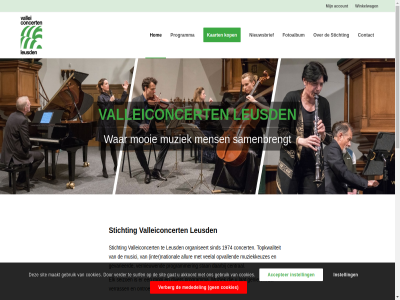 0 1974 2024 2026 3832 75 8 aanmeld aanstaand accepter account akkoord algemen all allur anbi arnhemseweg at bericht bestel bestell bijvoorbeeld central colofon concert contact cookies daarbij diver dorpskerk e e-mail elk enig fotoalbum ga gat gebruik geniet gesteld gevarieerd hom info@valleiconcerten.nl informatie instell inter kaart komend kop lat leusd leusden-zuid locatie maakt mail mailbox mailtj mc4design mededel meld mens mooi musici muziek muziekkeuzes national nieuw nieuwsbrief ontroer ontvang onz opvall organiseert privacybeleid programma programmer realisatie recht regelmat samenbrengt seizoen sind sit stan statut stichting stil surf topkwaliteit valleiconcert veelal verberg verder vernieuw verrass verschijnt voldoend voorbehoud voorwaard vrag war webdesign wilt winkelwag zuid