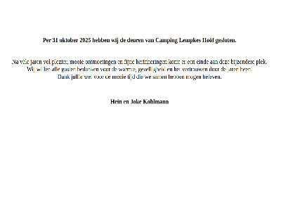 belev dank hof jullie lemkes minicamp mobiel mog mooi sam tijd we websit wel