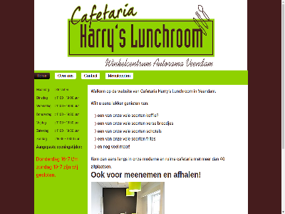 -618348 -7 00 0598 11 15 16 19 2026 30 40 aangepast afhal all autorama beher broodjes cafetaria contact copyright dinsdag donderdag frites geniet geslot harry hom koffie kom lang lekker lunchrom maandag meenem menukaart modern onderhoud onz openingstijd pixelsz recht ruim s schotel soort t/m telefon uur veendam vel ver voorbehoud vrijdag webdesign websit welkom wij wilt winkelcentrum woensdag zaterdag zitplaats zondag
