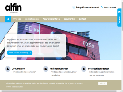 -2348550 ./alfin 058 141 8917 aangeslot afdel afhandel afstemm agent akkoord alfin algemen all as assuradeur assurantiebedrijf assurantiebedrijv assurantiekantor b.v bedrijf bekijk belangrijk belangrijkst beter bevoegd bezig bezoek bijna binn central conflicter contact contactformulier cookiebeleid cookies cvb daarmee deskund dienst dienstverlen direct disclaimer document doel doet e een eig ervaart exclusief fraudebeleid functioner ga gebruik gekreg geregeld gevolmachtigd gewaarborgd goed hierdor hog hoger houdt info@alfinassuradeuren.nl informatie kenmerk klachtenprocedur klant kort kunt kwaliteit lat leeuward levert lid lijn maatschappij meerder mening namen nederland nem niveau norm nvga ondertek onz opgericht overzicht polisafgift polisblad polisvoorwaard privacyreglement procedur rechtstrek regel relaties rest sam samenwerkingsverband schad schadeafhandel schadeafwikkel schakel situaties snell spanjaardslan specifiek stan t telt tevred till tred tuss vaandel verbeter verder veren verzeker verzekerar verzekeringskaart verzekeringsmaatschappij verzekeringszak vind voldoen volmachtbedrijf volmachtbrochur volmachtkantor voordel voorpagina websit welkom werk wet wij zak zorg