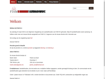 .. 1 2 2024 2026 2251 23 3 50 7587 8 aandeelhouder aangesteld aanwez adres algemen all alsnog antwoord as bereik bericht bestat bijgaand bijna brazilie buel communicatie copyright directie document e e-mail e-mailadres e-mailadress eerder essenlan faq fiam gat gegeven gehoud gevraagd grond hieronder intrinsiek laatst lut maart mail mailadres mailadress mak martin martin.stoter@gmail.com n.v nieuw nv opgegev patrick patrick_buel@hotmail.com per percel privacy publicaties reserved right rm stat statement stoter teken tjaskermol treft uitsluit uzelf veelgesteld verder vergader verslag via vindt voorschot vrag waard websit welkom zaterdag