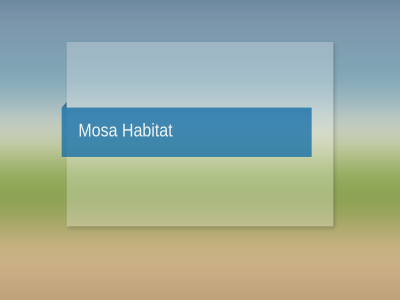 habitat mosa