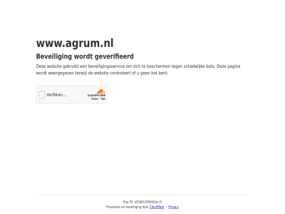 a25d41105842dcc5 bent bescherm beveil beveiligingsservic bot cloudflar controleert even gebruikt geduld geverifieerd id pagina prestaties privacy ray schadelijk terwijl websit weergegev www.agrum.nl