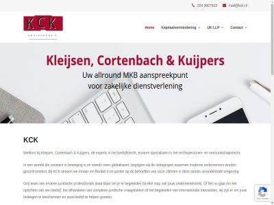 +31 0 024 18.000 2 24 271 33 3607 3607819 3608 5 6501 819 aandelenkapital aanspreekpunt advies af afgat afhandel algemen allround b.v bc bedrijf bedrijfslev bedrijfsrecht begeleid begrijp behoeft behoeftepatron belang belast belastingvrij bescherm besliss bespaart betrouw beweg box buitenland bv central client complex constant contact cortenbach criterium crucial de decennialang deskund dienst dienstverlen disclaimer dividenduitker doel doorslaggev duidelijk elk ernar ervar eventuel expert expertis fiscal flexibel funger garander gat gebied geconfronteerd geeft geld gespecialiseerd gezelschap globaliseert goed grag gratis groei hal helder help helpt hendrikstrat hierbij hierover hom hoogt hybrid ii ii-belast international jou jouw juridisch kan kapitaalsverminder kapitaalverminder kck keuz kies kijk klar kleijs kos kuijper kundig kunt lat liefst llp maatschap/v.o.f maatwerkoploss mail@kck.nl mkb mkb-vrijstell modern moeilijk mooi nederland nem nieuw nijmeg notariel omgev ondernem ondernemer ondernemersreis ondersteun ontdek ontvang onz opgericht opricht opzicht partner praktisch prin priv privevermog prober professional professionel recht recht-door-zee rechtsperson rechtsvorm rechtsvormkeuz reikt reken rust scherm schiet slag snel specialist specifiek spel stan stap stat statutenwijz sted stelt strev team ten tenminst terrein teven tijd till toegewijd traject transacties uitdag uk vandag vanweg vennootschapsrecht verander verminder vertal vertrouw vestig voordel voorwaard vraagstuk vrag vrijstell waarmee we welk welkom wereld wij zakelijk zee zeker zelfstandigenaftrek zull