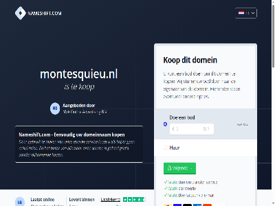 2004 2026 2288aa 24 46 6 88910652 aangebod aankoopprijs accepteert advertis allemal assistentie aud b.v bedraagt benodigd bent best betaalmethod betaalt bezit bijkom binn bod breng btw btw-factur cad chf commissie currency czk dienst direct direct-kop dkk doe domainexpert domein domeineigendom domeinnam doorlooptijd duurt e e-mail eenvoud eigenar enig enkel escrow eur eventueel excl extra factur gat gbp gebeurt gebruik gegeven gehel geinteresseerd geled gemiddeld gratis hieronder hkd hoelang huf hur jpy jullie kop koper kost kunt kvk laatst languag levert loopt mail mak menu minut mogelijk montesquieu.nl nameshift.com nauw nb nederland nl nl864820458b01 nok nva nzd onlin onz open opties overdracht overdrag overeengekom pln prijs reken rijswijk risico ron sam sek servic sgd sinc slecht snel stan steenplaetsstrat stur transfer uiteraard usd uur veelgesteld veilig verkoper verkrijg via volgend voordat vrag welk werk wij wilt zar zodat zorg