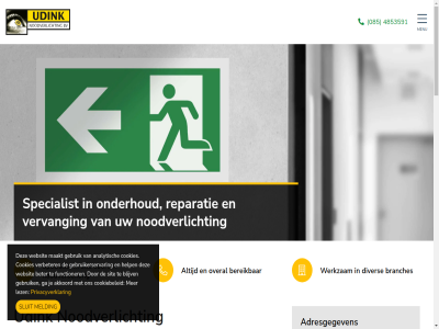 085 09120247 2026 40 4853591 582 7325 adresgegeven algemen all apeldoorn apparatur avanc b.v behoeft bekijk bereik bied binn branches brinkman btw bv ceag communicatie complex de design deventerstrat dienst distributiecentra diver eenvoud elk ervar evenementenbranch gebied germerad goed grot h hel hertek info@udinknoodverlichting.nl inotec inricht installaties jar kennis klant klein kvk land les lever lid lien loss melding menu merk modernst nl809808468b01 noodverlicht noodverlichtingsinstallaties noodverlichtingssystem onderdel onderhoud ongebond onz oog opdrachtgever opgeleid oploss overal pass penitentiair personel praszisa privacyverklar realisatie referenties reparatie reparaties sitemap situatie sluit soort specialist specifiek stat storing udink veilig venlo verschill vervang viecurie voorwaard vrijwel waarvor wens werk werkzam wij xz zer ziekenhuis
