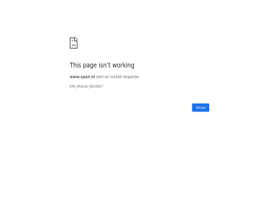 an err invalid isn pag redirect reload respon sent t this working www.span.nl