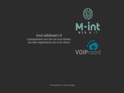 ben by client gehost geregistreerd has int klant knol-aldeboarn.nl m m-int one onz our registered