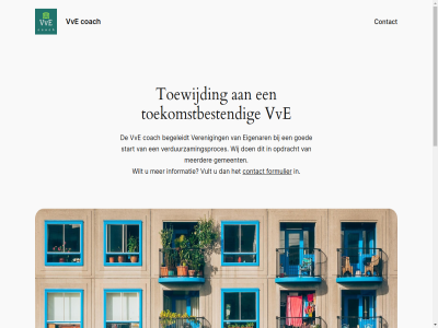 begeleidt coach contact eigenar formulier ga gemeent goed informatie inhoud meerder ondersteunt ontworp opdracht start toekomstbestend toewijd verduurzam verduurzamingsproces veren vult vve wij wilt wordpres