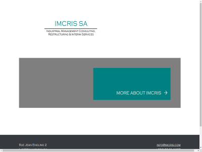 +352 -1466 2 2040 4467 about consult content engling footer hom imcris industrial info@imcris.com interim jean l luxembourg main management mor restructur rue services skip to