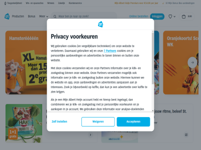 0 0.00 10 14.99 2x 30 300 4 5 7 aanbevel aanbied aankop aanpass accepter account advertentie advertenties ah albert allen analys analyse-doeleind app assortiment belef bent bestell bijvoorbeeld binn bio bonus boodschapp box buit car combiner cookiebeleid cookies courget daarnaast dag deal doeleind extra fris ga gebruik gef gegeven geldig geplaatst geprijsd gezond grootst hak hamstereeeeen hebt heijn hiermee hierop hoofdinhoud informatie ingelogd inlogg instell interesses intrek jar jouw juli kader keuz kies klantenservic klantinzicht klik klikt koffie korting krijg kun lag lekker les lever maart makkelijk mer min mogelijk nog noodzak onlin ontdek onz oranjekoort partner per person persoonlijker premium privacy privacybeleid product reis ritm scor snel spaaracties spar st stapel supermarkt t/m techniek terra toegank toestemm ton uitjes veelzijd verbeter vergelijk verwerk verzamel via vloerbrod voorkeur wanner we websit weiger wij wijzig win winkel wk zakelijk zien zoek zoekgedrag zonn zorgelos
