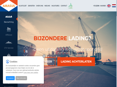 +31 0 1 12 2 2026 3 4 4.000 4.2 5 596 6 649 77 800 9934 abel accepter achterlat actief agency airdraft algemen all amasus bekijk bestemm bevracht bijzonder bulk cargo contact content cookies crewing ctv dankzij delfzijl dienst dienstverlener disclaimer dp draft dry e eigenaar/operator elk embedded english foto fotoalbum full ga gd gebied gegeven gespecialiseerd gevar gevestigd goeder grot heavy help hom incl inclusief info@amasus.nl informatie jaarbasis jar juist lading les lift linkedin low maritiem markt media mijl mio nederland next nieuw noodzak off offshor on opdrachtgever open optimal oversized pakket per person persoonsgegeven previous privacystatement realisatie rederij roll roro rout s schep schip selecter servic services ship shipping shortsea sit sluit social statistiek statistiek-cookies stevedor stukgoed t tasmanplein ton top total tpf.nu transport tweendeck typ uitdag uitgebreid vacatures verbeter verschep vervoer verzamel verzorgt vlootbeher vlootlijst vlootsamenstell vlot voorwaard water websit welkom wereldwijd werkend wet youtub zeescheepvaartkantor zwar