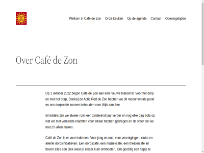 1 2022 aangedrev actie agenda all allerlei alwer bedenk begon behoud bekijk blijv bov caf cafedezonwijkaanzee@gmail.com club contact dag dankzij dans dorp dorpscaf dorpsinitiatiev drink elk elkar eten ga gekreg gewon gezell hapj hoogt ideeen iederen inhoud inmiddel jar jong keertj keuk kom kracht kunt lang mailinglijst mailtj mak monumental muziekcaf n nieuw oktober ontmoet onz openingstijd organiser oud pand plek programma red ruim sfer snel stur theatercaf toekomst trot verder vereend veren war we welkom wijk wordpres z zee zet zinder zon