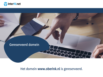 domein gereserveerd www.oberink.nl