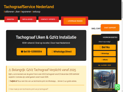 -22 -53980004 00 06 08 1 1.950 17 19 2 2025 2026 22 23 30 35 5 9727 aanvrag achteraf actief adres advies afreken afsprak alibrer all all-in apparatur automatisch beeld bekijk bel belangrijk benodigd bereik beschik bezoekadres binn board boetes browser btw buit chat commercieel complet contact control controles december definitief dienst direct dsrc een eerlijk elk email eparer erkend erkop excl foto g2v2 ga gebeurteniss gecertificeerd gestart gps gratis gren grensregistratie groning gyroscop hardwar hel hulp i ijk ijking inbouw inclusief info info@tachograafservice.nl inhoud installatie instructievideo jar jken juli k kalibratie kalibrer kantoorur kb keuring kilometerregistratie kom komt kort kwalificaties lag landelijk leonard locatie locaties lukt ma ma-zo maart mak maximal melding mogelijk monteur nederland nodig obu offert ombouw on on-board ondersteunt onz pakket per person pin prijz print professionel r rdw rdw-erkend rdw-melding recht reparer retrofit rijdt ruim s scherp servic snel springerlan stur support tachograafservic tachograf tariev technisch telefon toe tracking twijfelt unit uur v vanaf verkop verplicht verrass via video volled voorbehoud voorkeur voorkom voorrijkost vr vrachtwagen vrachtwagenheff vrag vrijblijv waarom wachttijd werk werktijd whatsapp wij