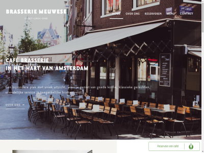 -121 020 10.00 1012 119 1243 21.00 624 amsterdam bijzonder brasserie brasseriemeuwese@yahoo.com brasseriestijl caf contact geniet gerecht geslot goed hart hom klassiek koffie kp maandag menu meuwes plek reserver rokin servic t/m tafel toegank uitzicht uniek vriendelijk war zaterdag zondag