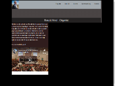 aankom bestell biografie cd contact evenement facebok friss geniet groet informeert informer ingeslag kijk knol kunt luister muziek muzikal natur nieuw organist orgelklank pagina prachtig ronald samenwerk sit solo splinternieuw stukj tijd via waarover websit weg welkom