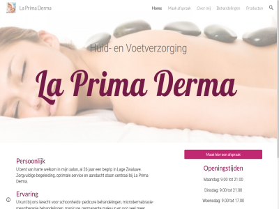 -10275610 06 17.00 21.00 26 4926 7 9.00 aandacht aanvrag afsprak begeleid begrip behandel bell bent blijf central cursuss dat derma dermaprim dinsdag diver donderdag ervar frieslandlan hart hom huid info@laprimaderma.nl jar kunt kwaliteit kwaliteitsmerk la lag maandag mak manicur mesotherapie microdermabrasie microdermabrasie-mesotherapie openingstijd optimal pedicur permanent person prima product salon schoonheid servic stan terecht to uitsluit up up-to-dat voetverzorg volg vrijdag welkom werk wij woensdag zaterdag zoal zorgvuld zwaluw être