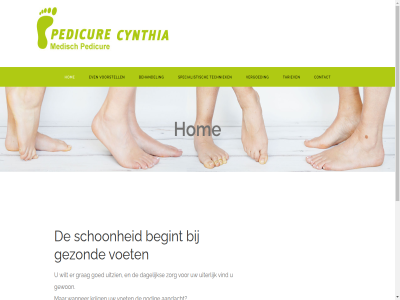 .. aandacht algemen begint behandel brander contact cynthia dagelijk diabetes eelt even gevolg gewon gezond goed grag hom klacht krijg likdoorn medisch mooi nagel nodig ontstan ouderdom pas pedicur pijnlijk policy privacy problem regelmat reuma schoonheid spasticiteit specialistisch steekt tariev techniek tegelijkertijd ten uiter uitzien vergoed verhelp verwaarloz verzorg vind voelt voet voorkom voorstell voorwaard wanner wilt zorg