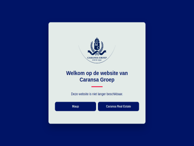 beschik caransa caransa.nl estat groep langer maup real websit welkom