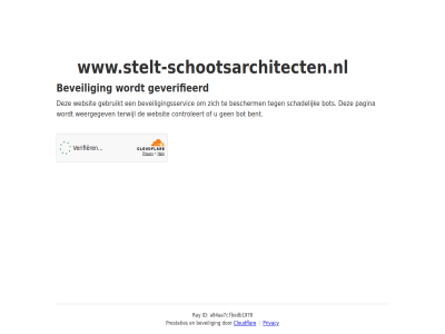 a04aa7cfbedb1970 bent bescherm beveil beveiligingsservic bot cloudflar controleert even gebruikt geduld geverifieerd id pagina prestaties privacy ray schadelijk terwijl websit weergegev www.stelt-schootsarchitecten.nl