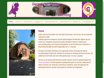 1 1985 2 24 4 5 6 accommodatie behoeft behor bezinn biedt bos bosschenhoofd copyright daarbij del derhalv dur elkar en enthousiast exclusief feest foto gedacht gedachtengoed gedan geleg gerard gerealiseerd gev gewon gezelschapp groep grot hectar hom huis huuropbrengst ingericht kom ligging maximal meditatie midwek nb nieuw onderhoud onderhoudt ontspann ontworp onz organisatie partij passend patersbos person plek reserver ruimt rustig s samenzijn slobb slobbehuis stichting toegank toegerust toegestan training uitbund vanuit verbetert verdiep vergader verhuurd vernieuwt video volled vrijwilliger websitebron weekend wek wild winstoogmerk zoekt